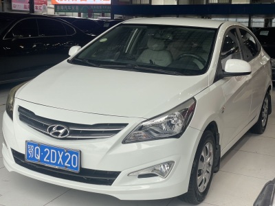 现代 瑞纳 2016款 1.4L 手动智能型GLS
