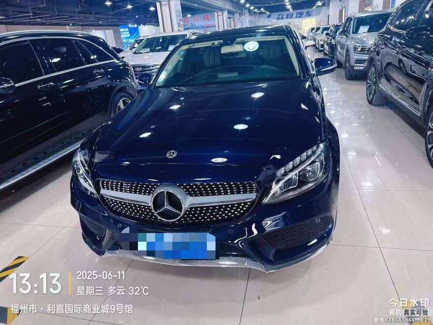 奔驰C级 2018款 C 200 L 运动版